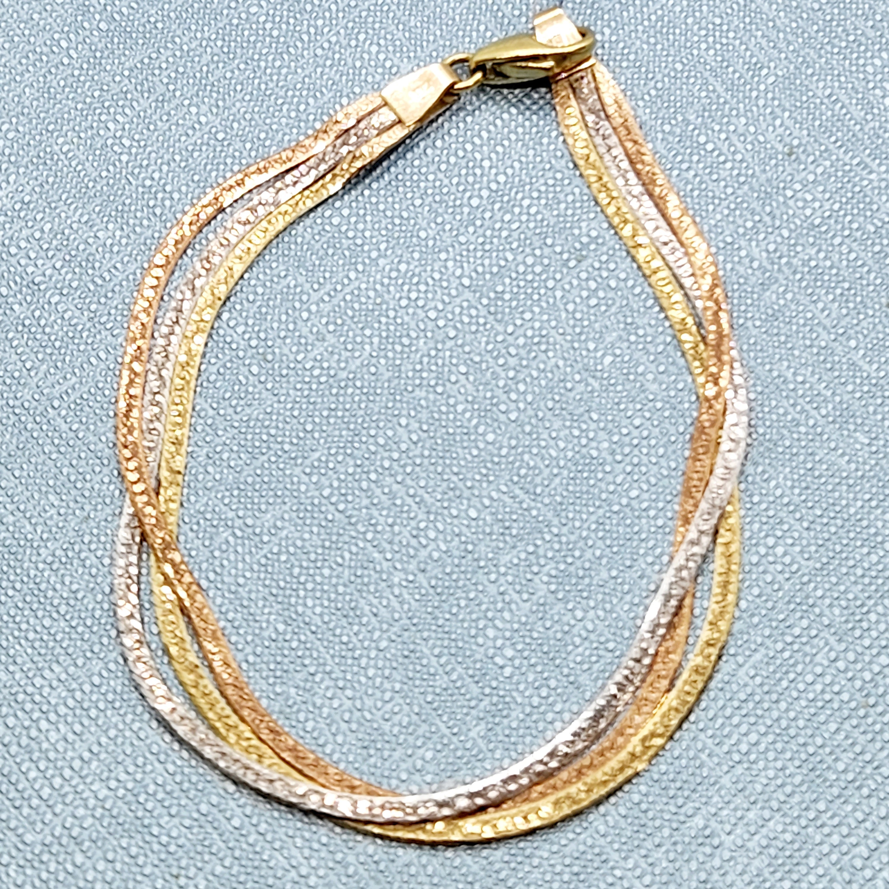 Tri-Color Bracelet – Bianca Jewelry